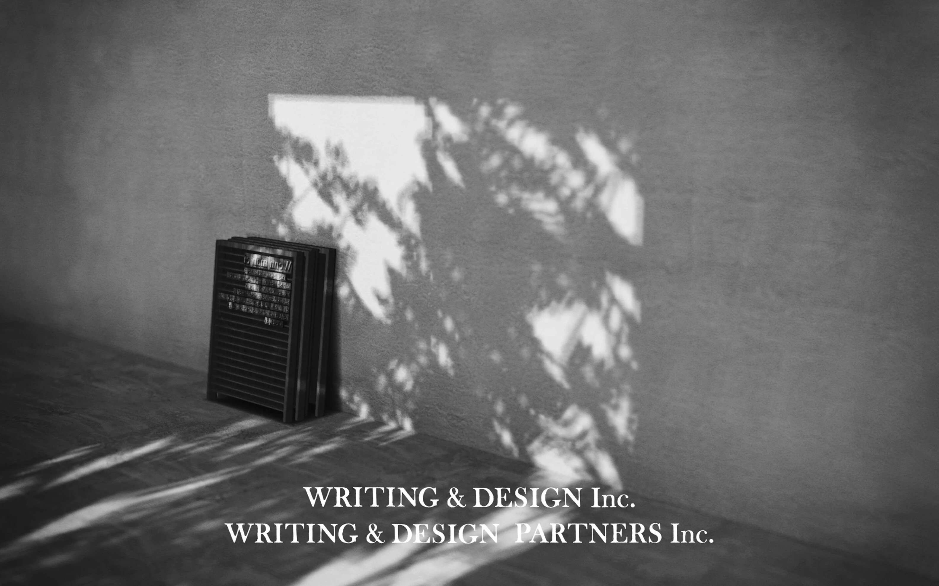 WRITING & DESIGN website