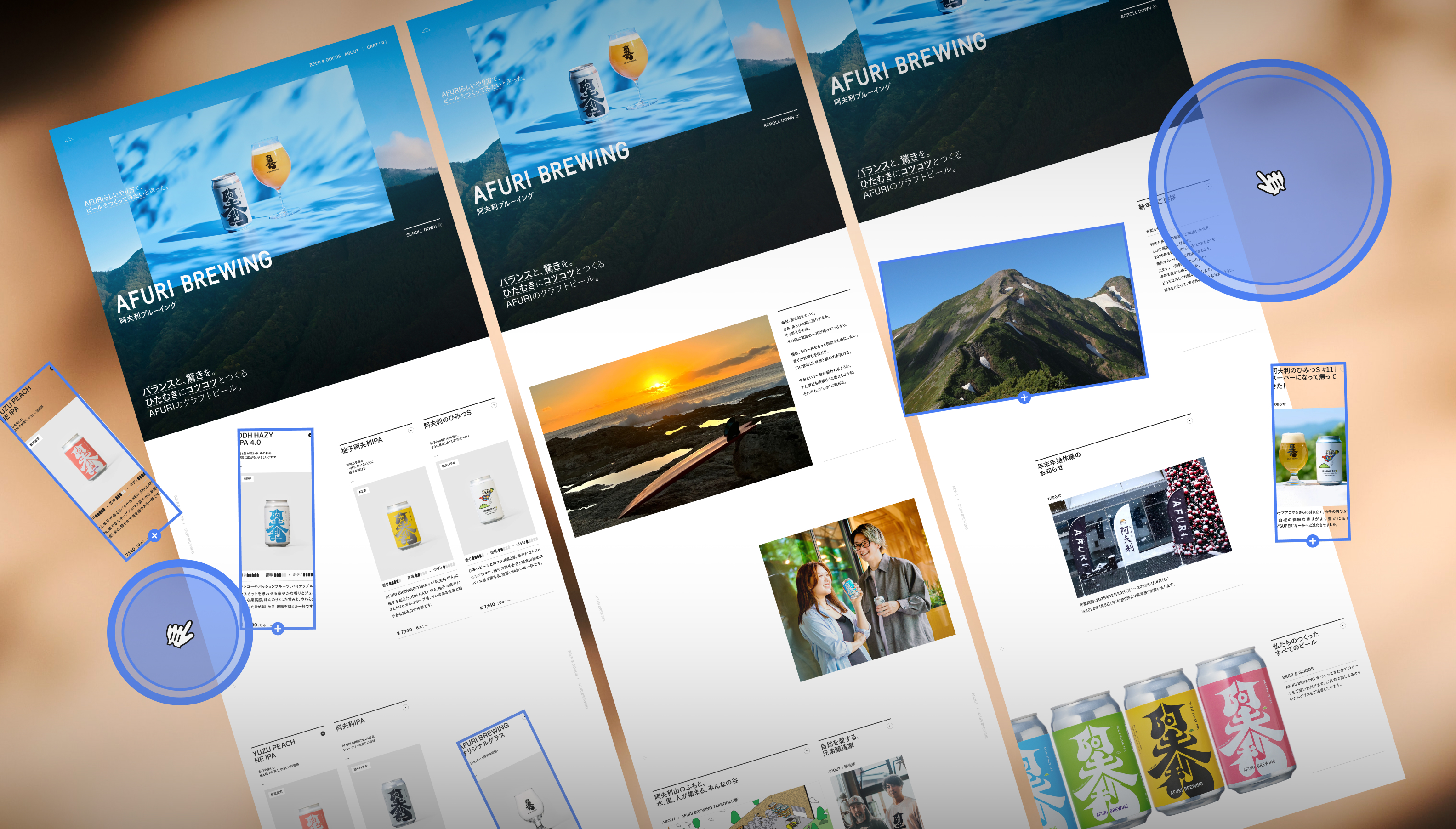 Matching an Online Store's Look and Feel to Season and Stock.  Behind a Shopify Implementation Enabling Intuitive Layout Changes.